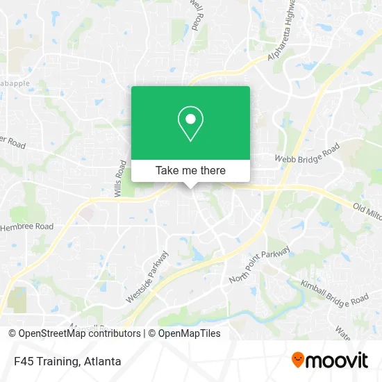 F45 Training map