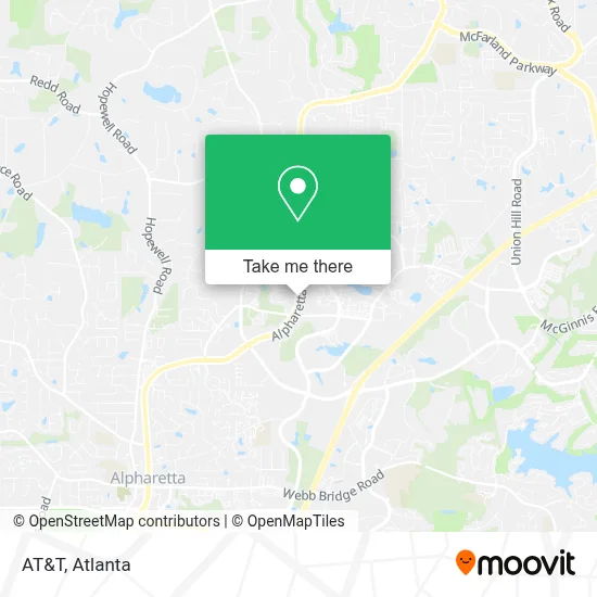 At&T map