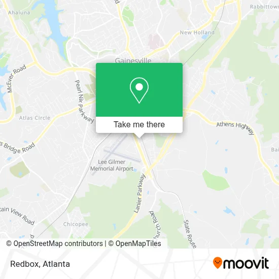 Redbox map