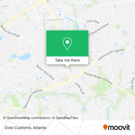 Dolo Customs map