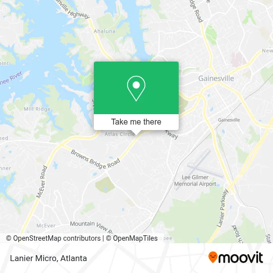 Lanier Micro map