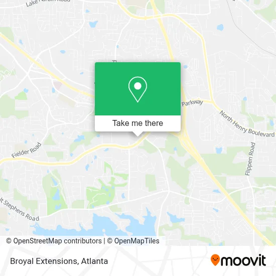 Broyal Extensions map