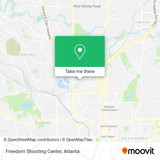 Freedom Shooting Center map