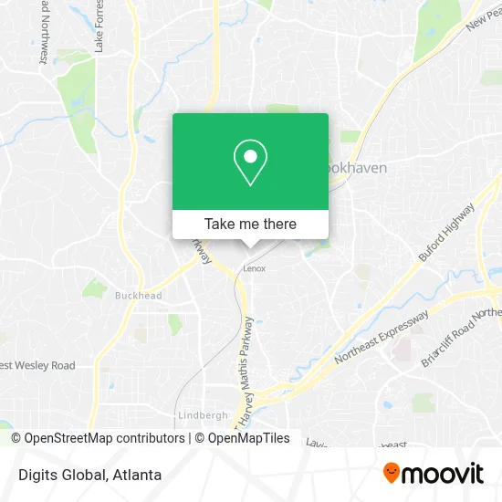 Digits Global map
