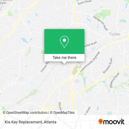 Kia Key Replacement map
