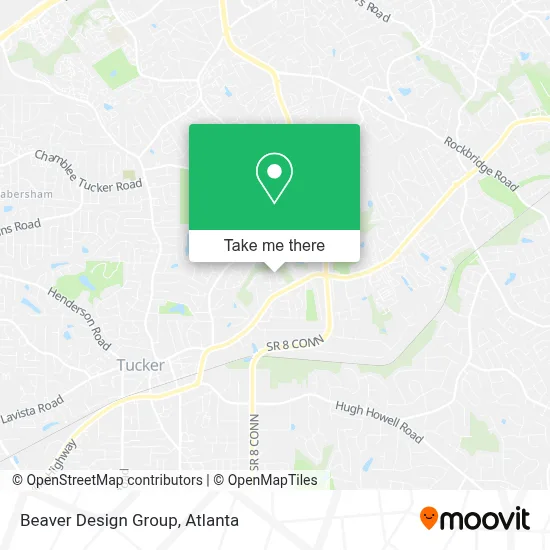 Beaver Design Group map