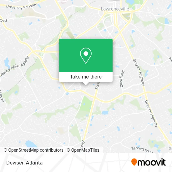 Deviser map