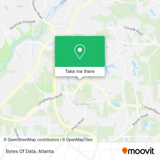 Bytes Of Data map