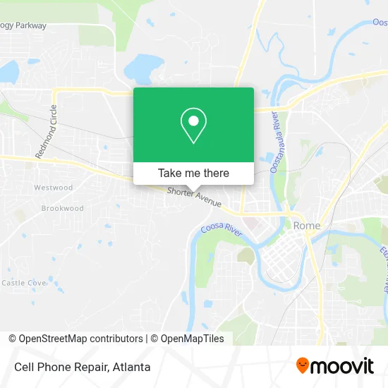 Cell Phone Repair map