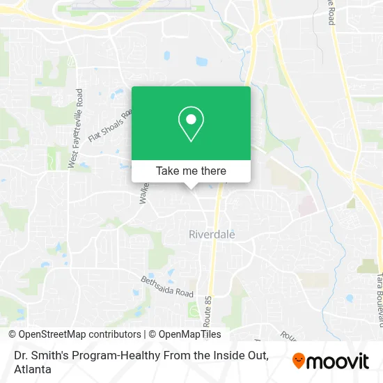Dr. Smith's Program-Healthy From the Inside Out map