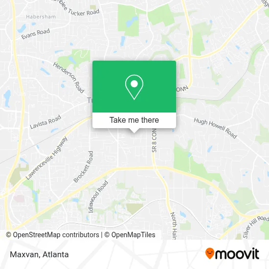 Maxvan map