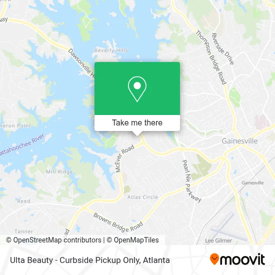 Ulta Beauty - Curbside Pickup Only map