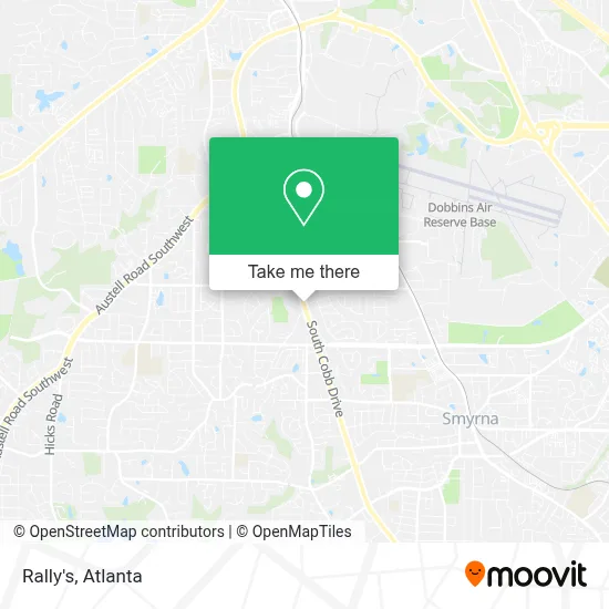 Rally's map