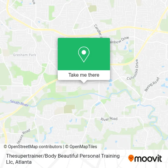 Thesupertrainer / Body Beautiful Personal Training Llc map