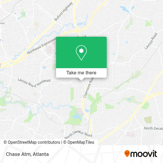 Chase Atm map