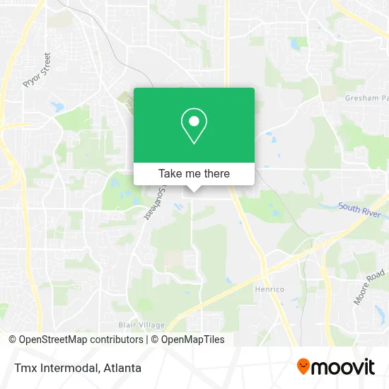Tmx Intermodal map