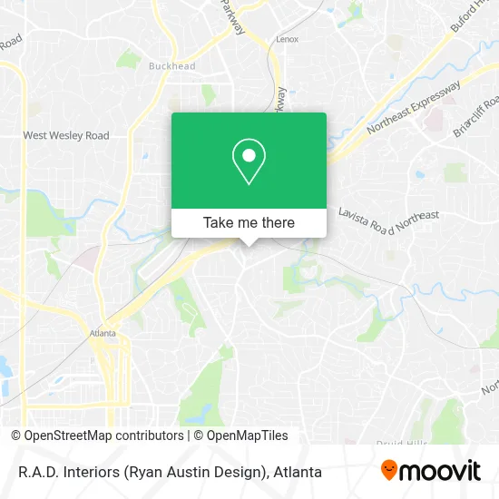 R.A.D. Interiors (Ryan Austin Design) map