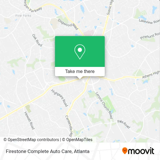 Firestone Complete Auto Care map