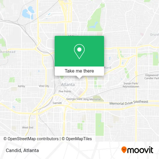 Candid map