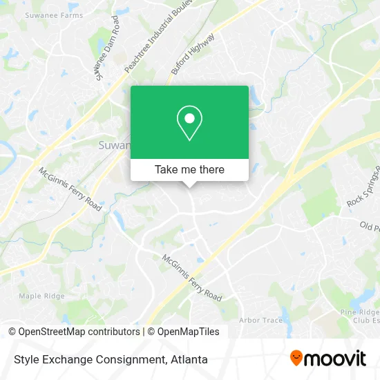 Style Exchange Consignment map
