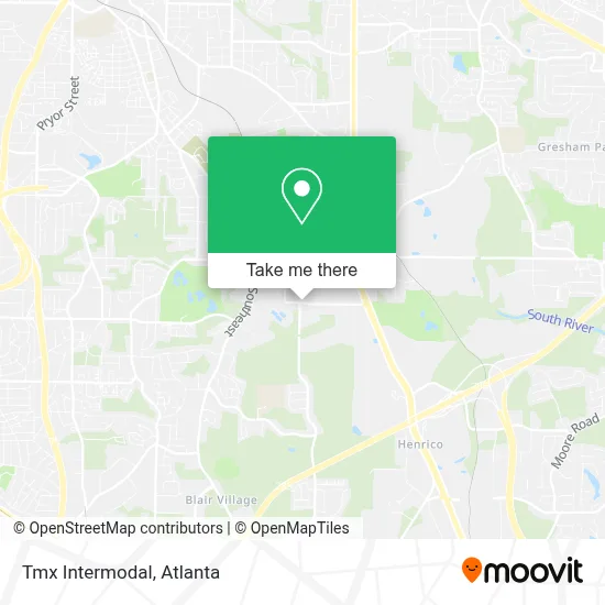Tmx Intermodal map