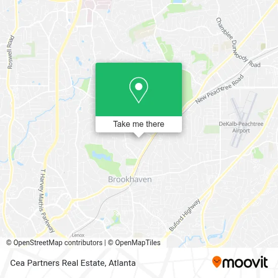 Cea Partners Real Estate map
