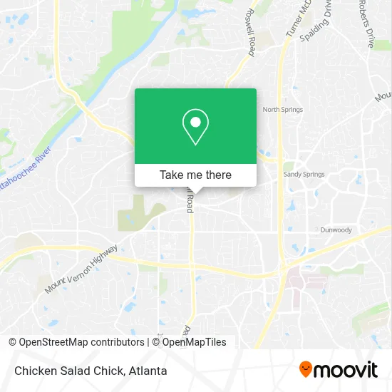 Chicken Salad Chick map