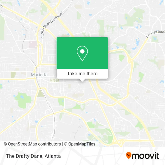 The Drafty Dane map
