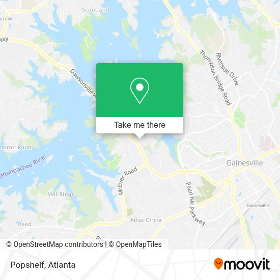 Popshelf map