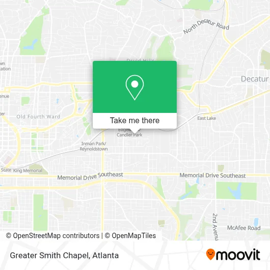 Greater Smith Chapel map