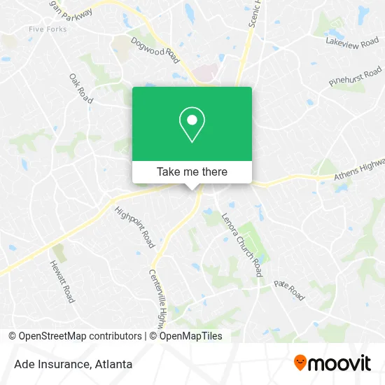 Ade Insurance map