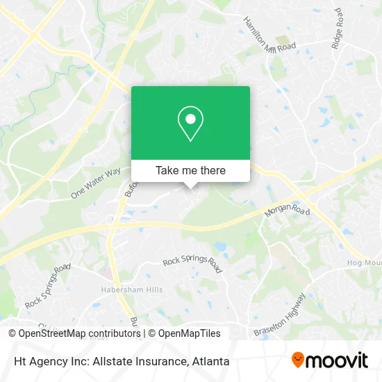 Ht Agency Inc: Allstate Insurance map