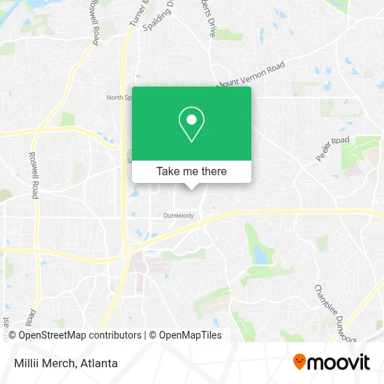 Millii Merch map