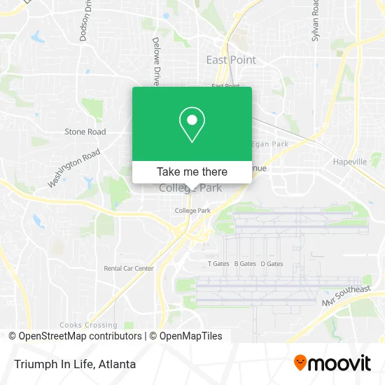 Triumph In Life map