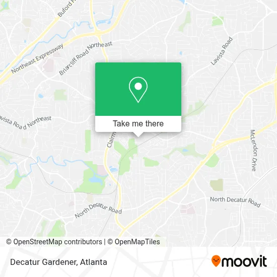 Decatur Gardener map