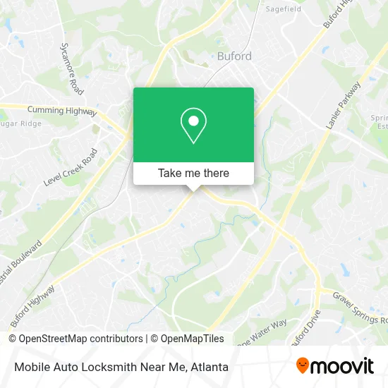 Mobile Auto Locksmith Near Me map