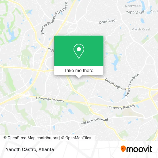 Yaneth Castro map