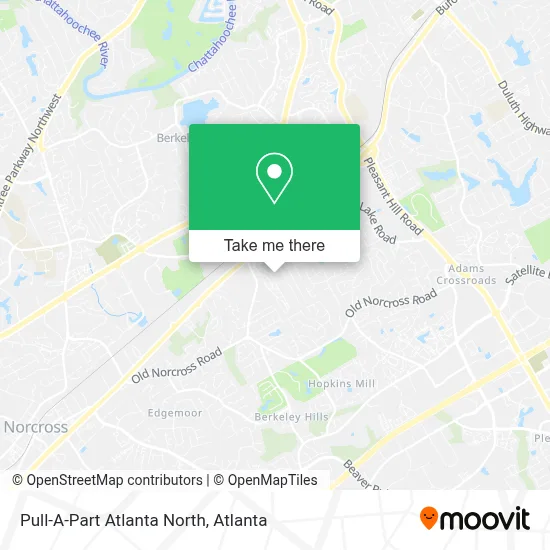 Pull-A-Part Atlanta North map