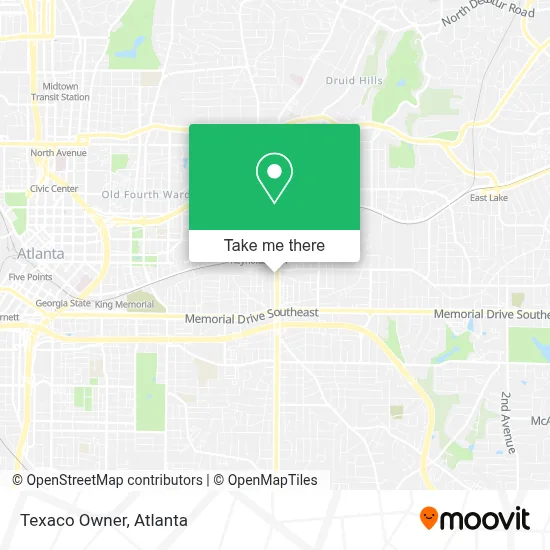Texaco Owner map