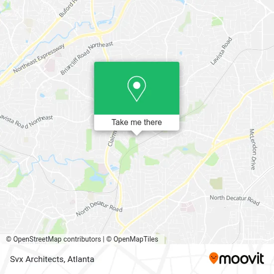 Svx Architects map