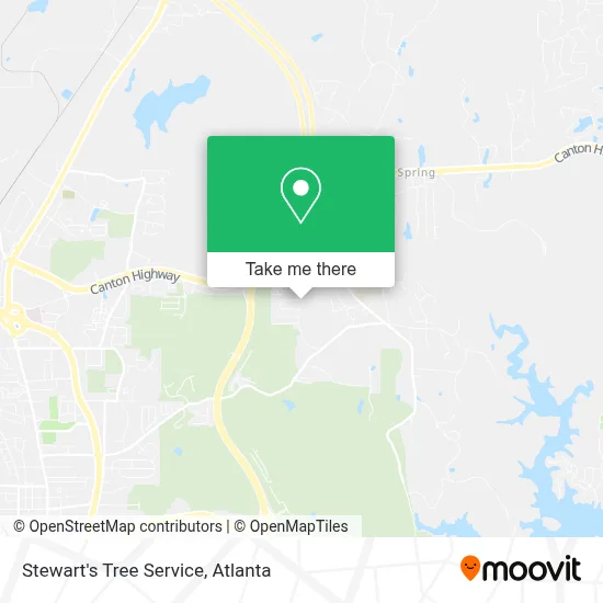 Stewart's Tree Service map
