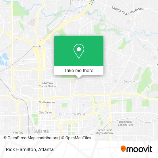 Rick Hamilton map