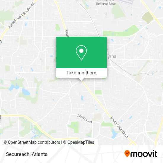 Secureach map