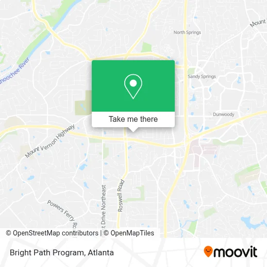 Bright Path Program map