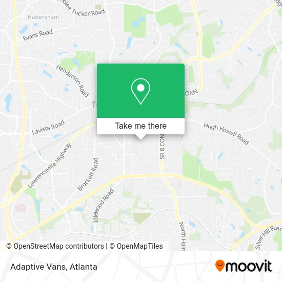 Adaptive Vans map