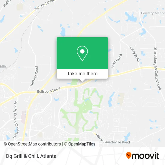 Dq Grill & Chill map