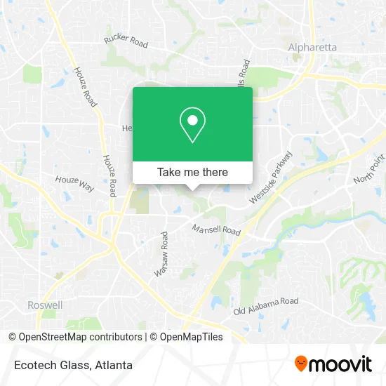 Ecotech Glass map