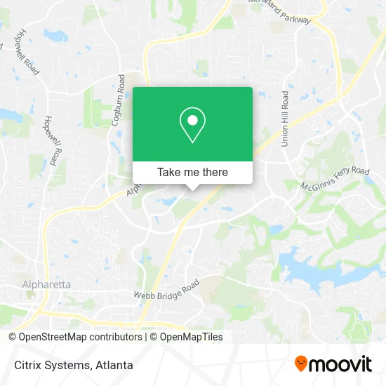 Citrix Systems map