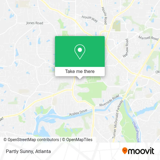 Partly Sunny map