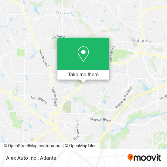 Alex Auto Inc. map